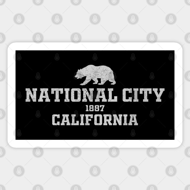 National City California Sticker by RAADesigns